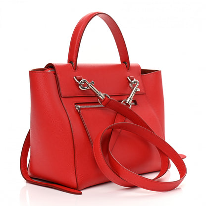 Celine Baby Grained Calfskin Micro Belt Bag Coquelicot 3 of 13
