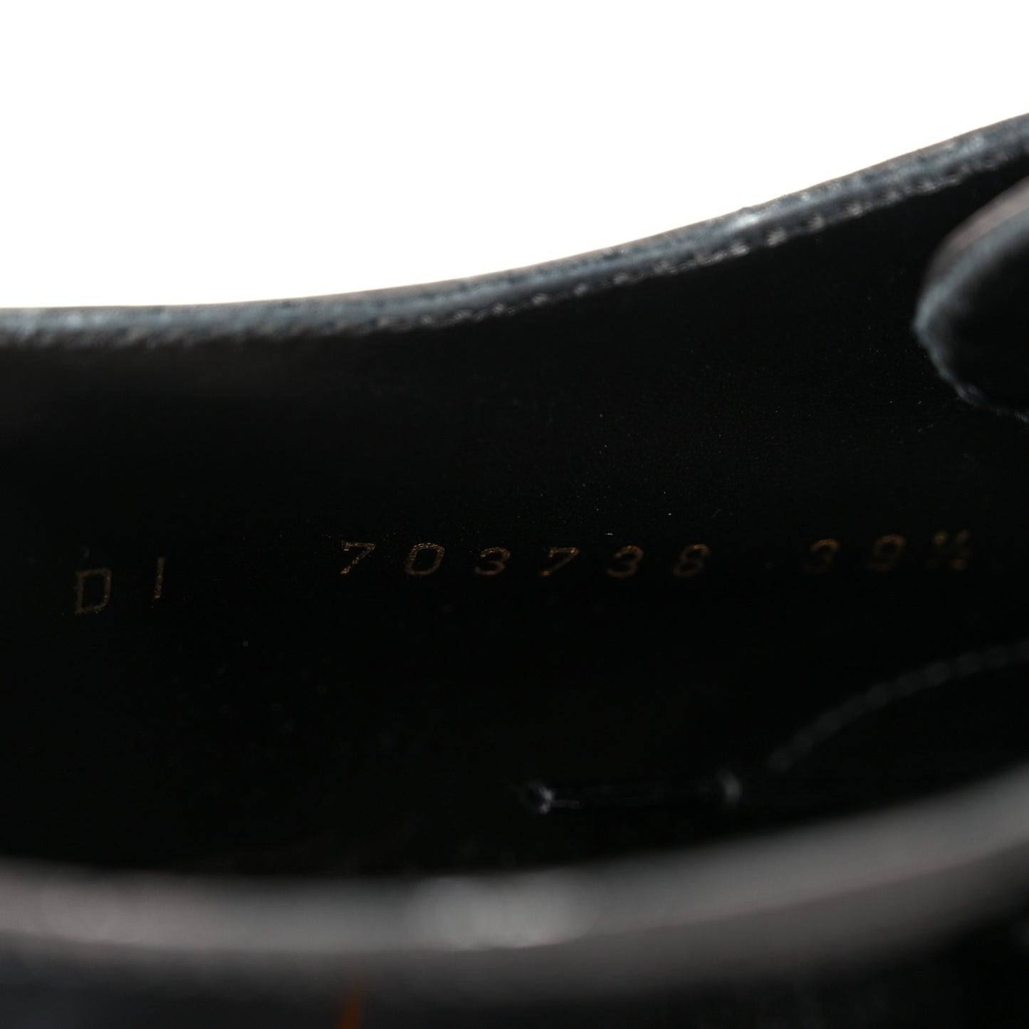 Patent Baltimora Lace Up Derby Shoes 39.5 Black