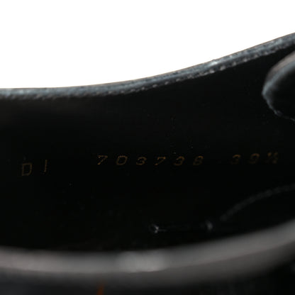 Saint Laurent Patent Baltimora Lace Up Derby Shoes 39.5 Black 9 of 9