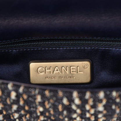Chanel Tweed Westminster Pearl Flap Multicolor 6 of 10