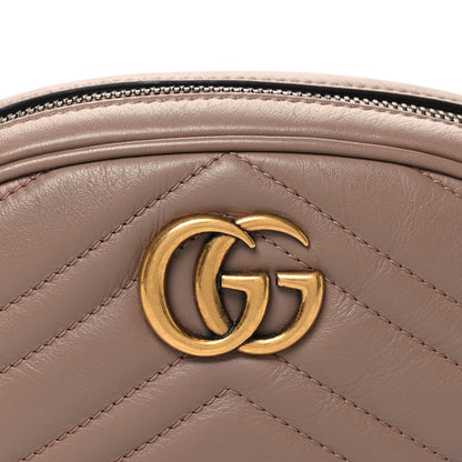 Gucci Calfskin Matelasse GG Marmont Belt Bag 105 42 Porcelain Rose 8 of 11
