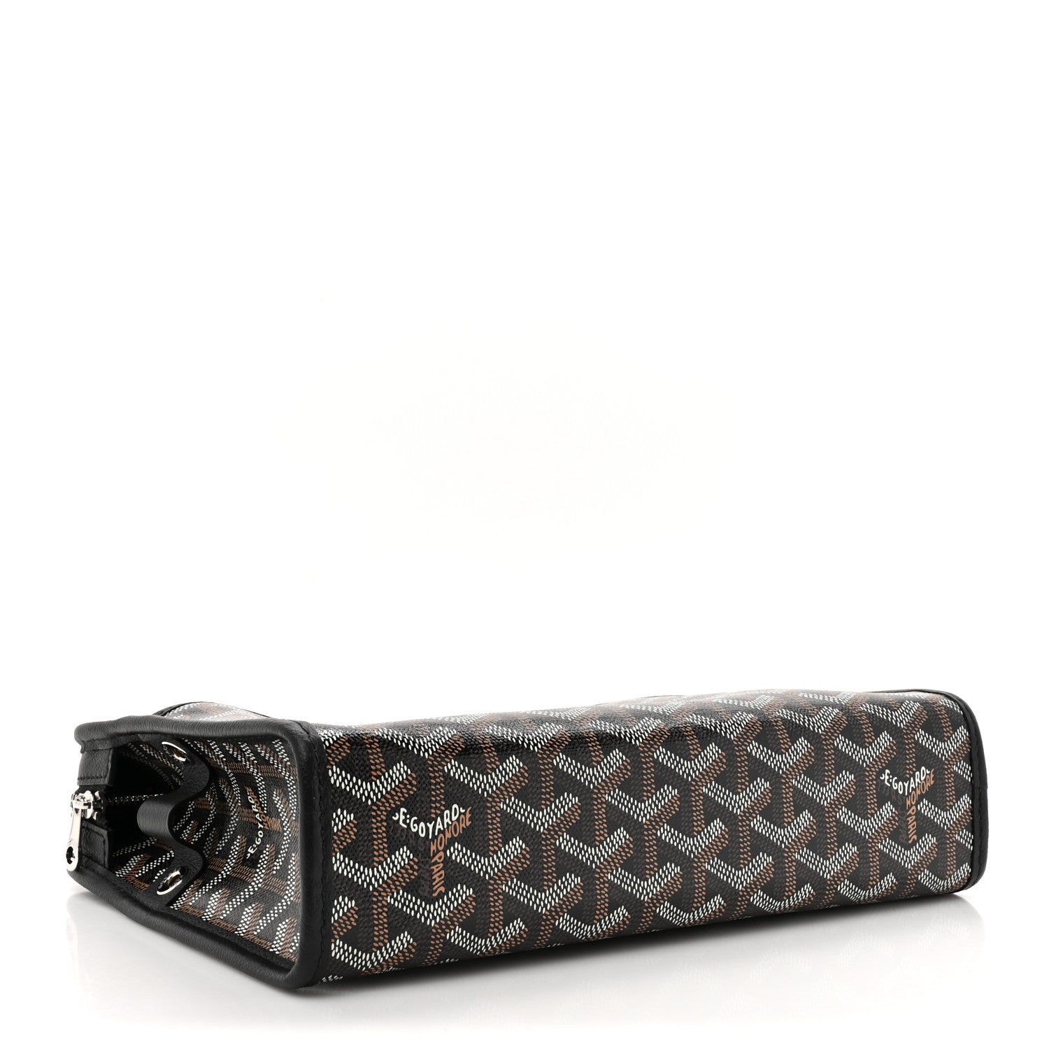 Goyard Goyardine Jouvence MM Toiletry Pouch Black 4 of 7