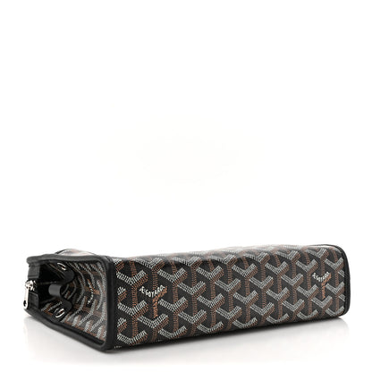 Goyard Goyardine Jouvence MM Toiletry Pouch Black 4 of 7
