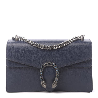 Gucci Dollar Calfskin Crystal Small Dionysus Shoulder Bag Blue Agata Montana Sapphire 1 of 10