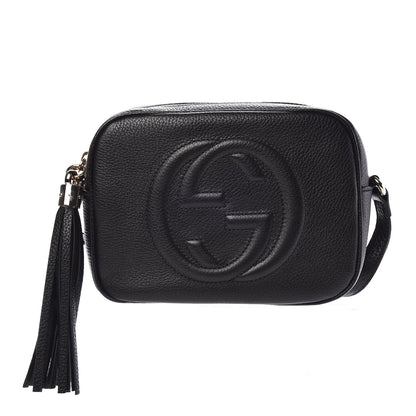 Gucci Pebbled Calfskin Small Soho Disco Bag Black 1 of 8