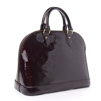 Louis Vuitton Vernis Alma PM Amarante 3 of 9