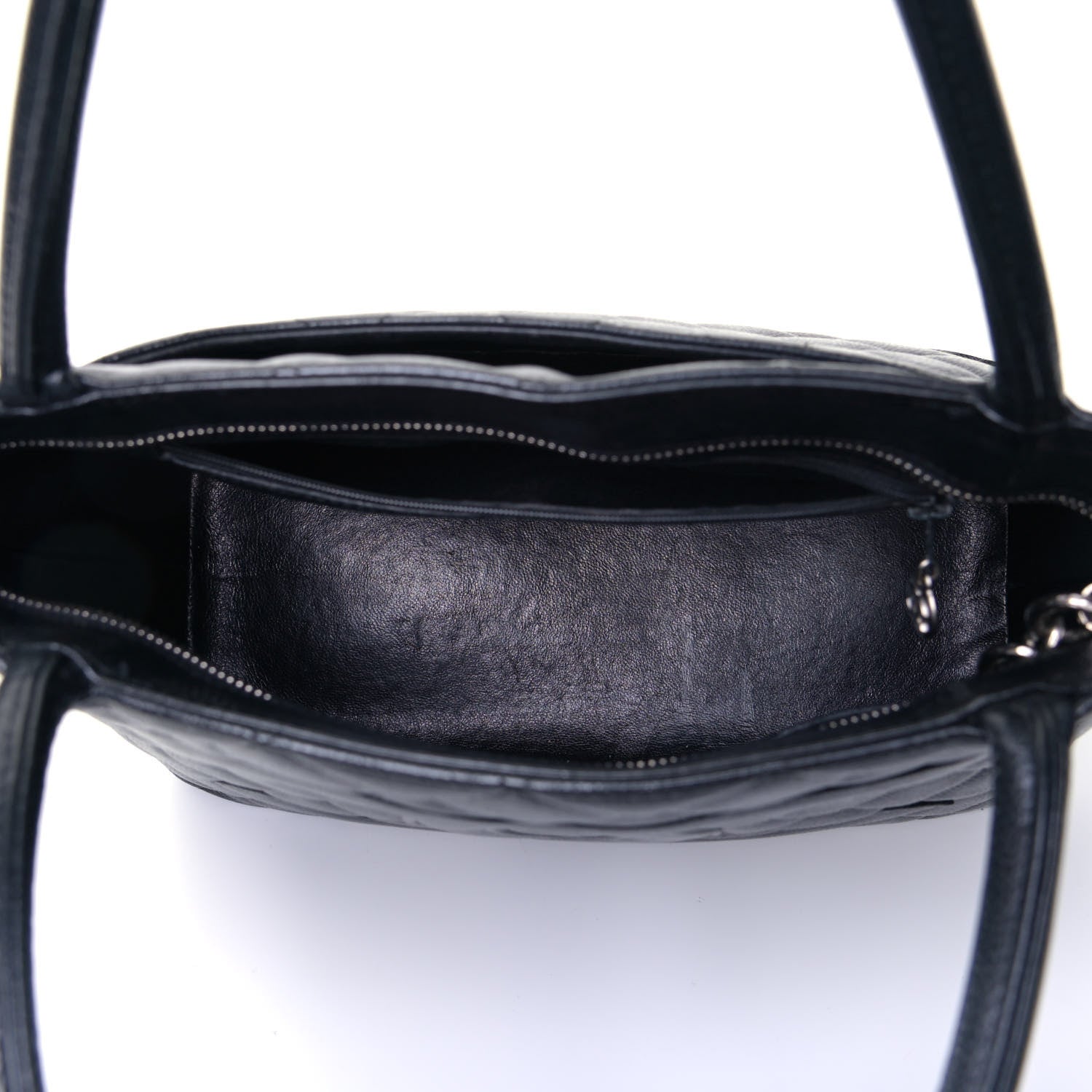 Chanel Caviar Quilted Medallion Tote Black 4 of 6