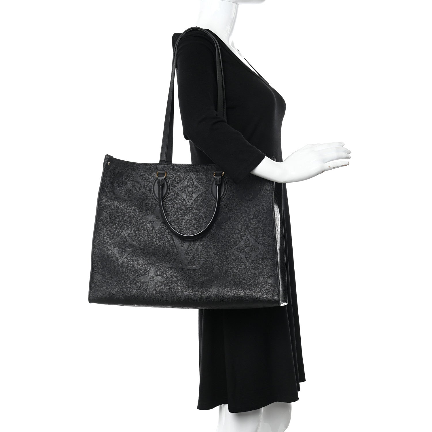 Louis Vuitton Empreinte Monogram Giant Onthego GM Black 2 of 9