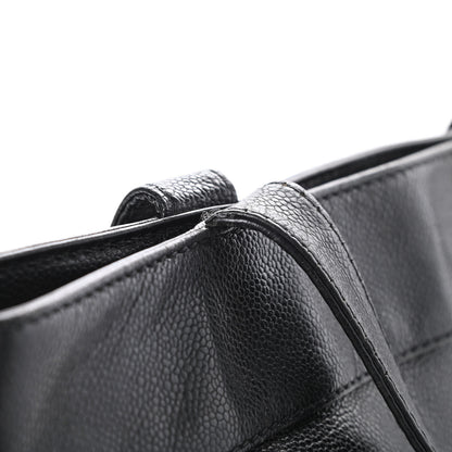 Chanel Caviar CC Tote Black 13 of 16