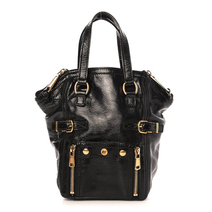 Saint Laurent Patent Mini Downtown Black 1 of 10