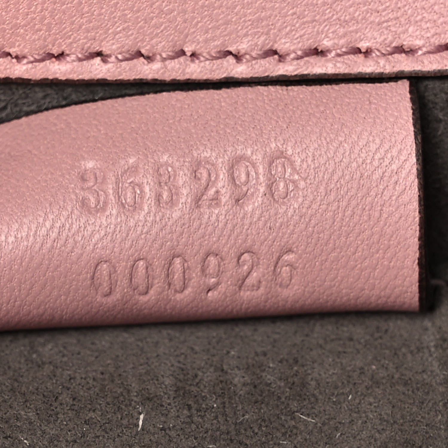 Gucci Nappa Crystal Triangles Clutch Rose Baby Candy Rame 11 of 14