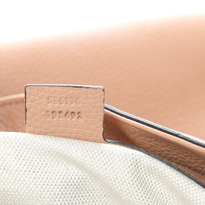 Gucci Pebbled Calfskin Medium Soho Chain Shoulder Bag Camelia 7 of 10