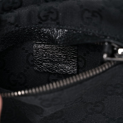 Gucci GG Monogram Double Pocket Belt Bag Black 8 of 20
