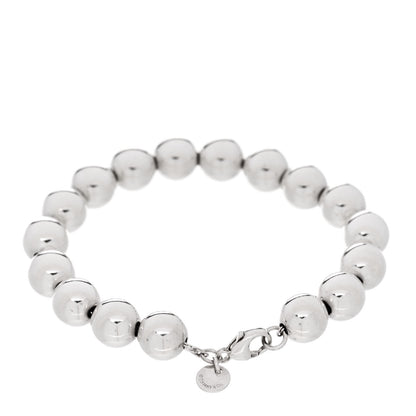 Tiffany Sterling Silver 10mm Hardwear Ball Bracelet 2 of 4