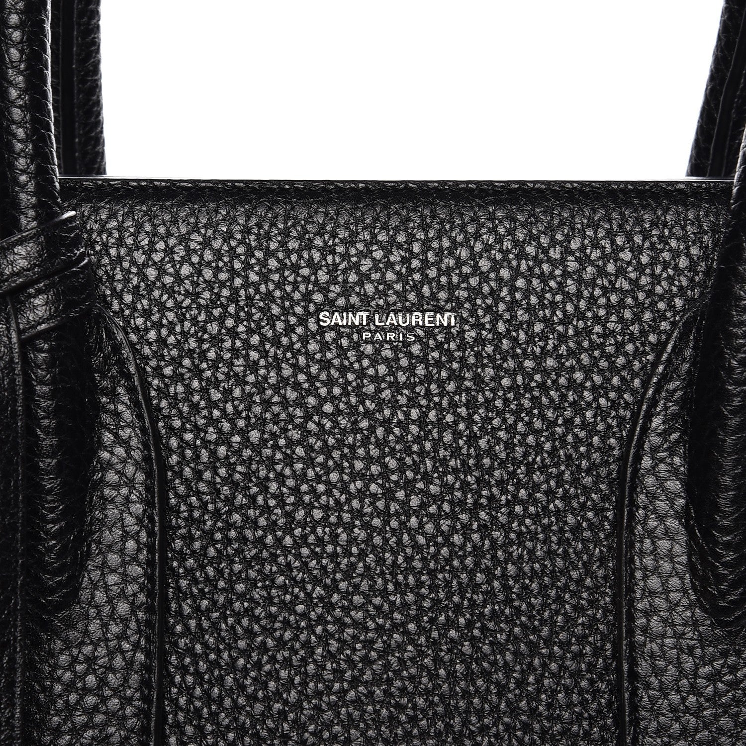 Saint Laurent Grained Calfskin Large Sac De Jour Black 6 of 8