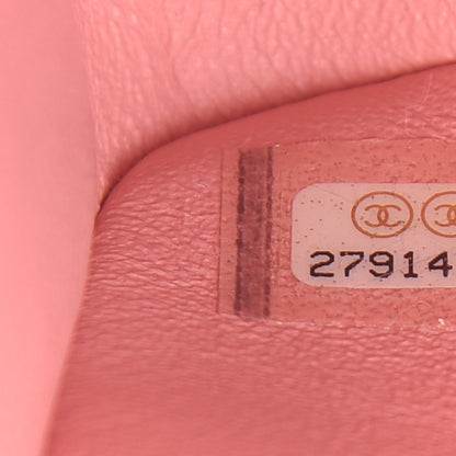 Chanel Lambskin Quilted Medium Double Flap Pink 9 of 9