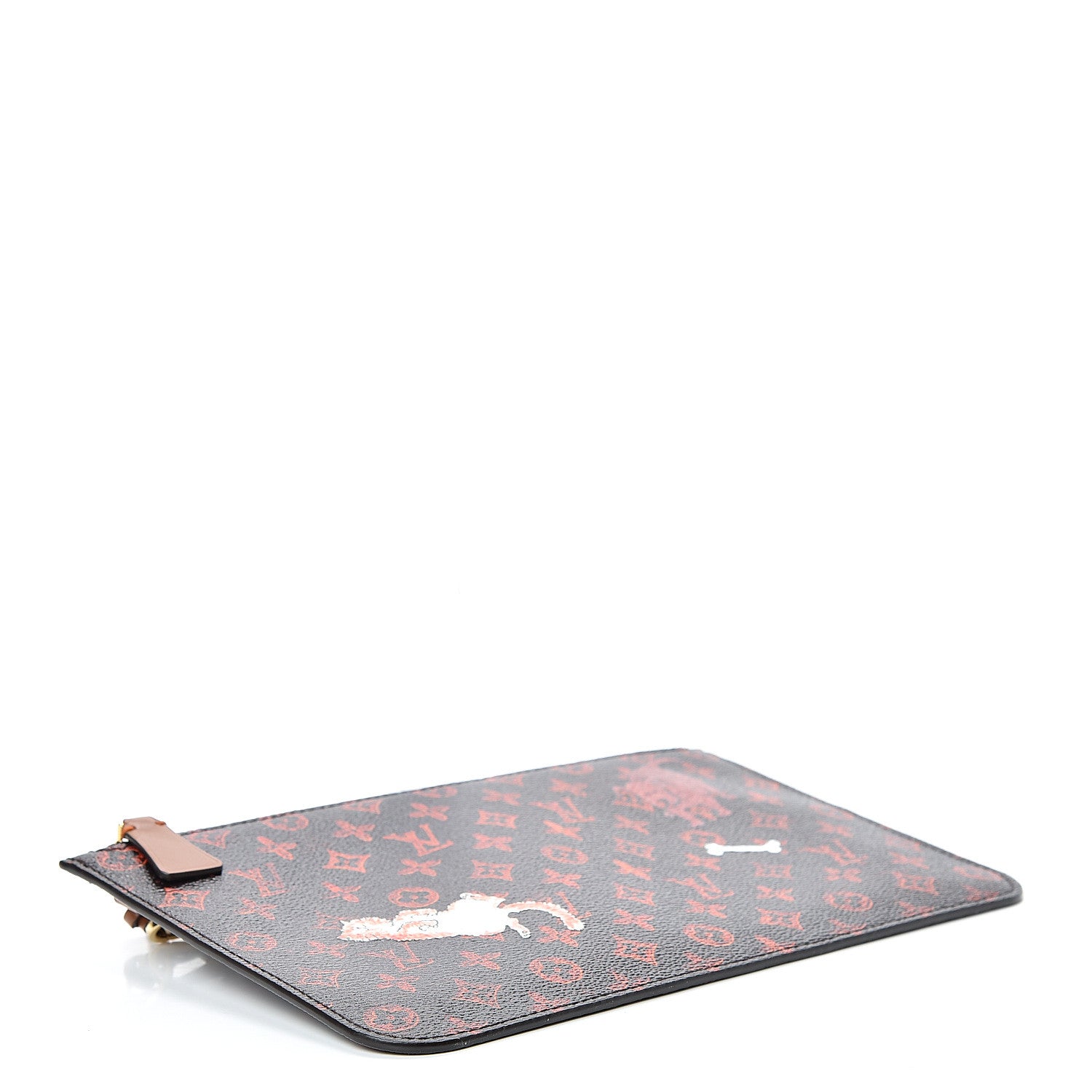 Louis Vuitton Catogram Neverfull MM GM Pochette Marron 3 of 6