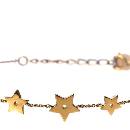 Christian Dior Star Charms Bracelet Gold 4 of 6