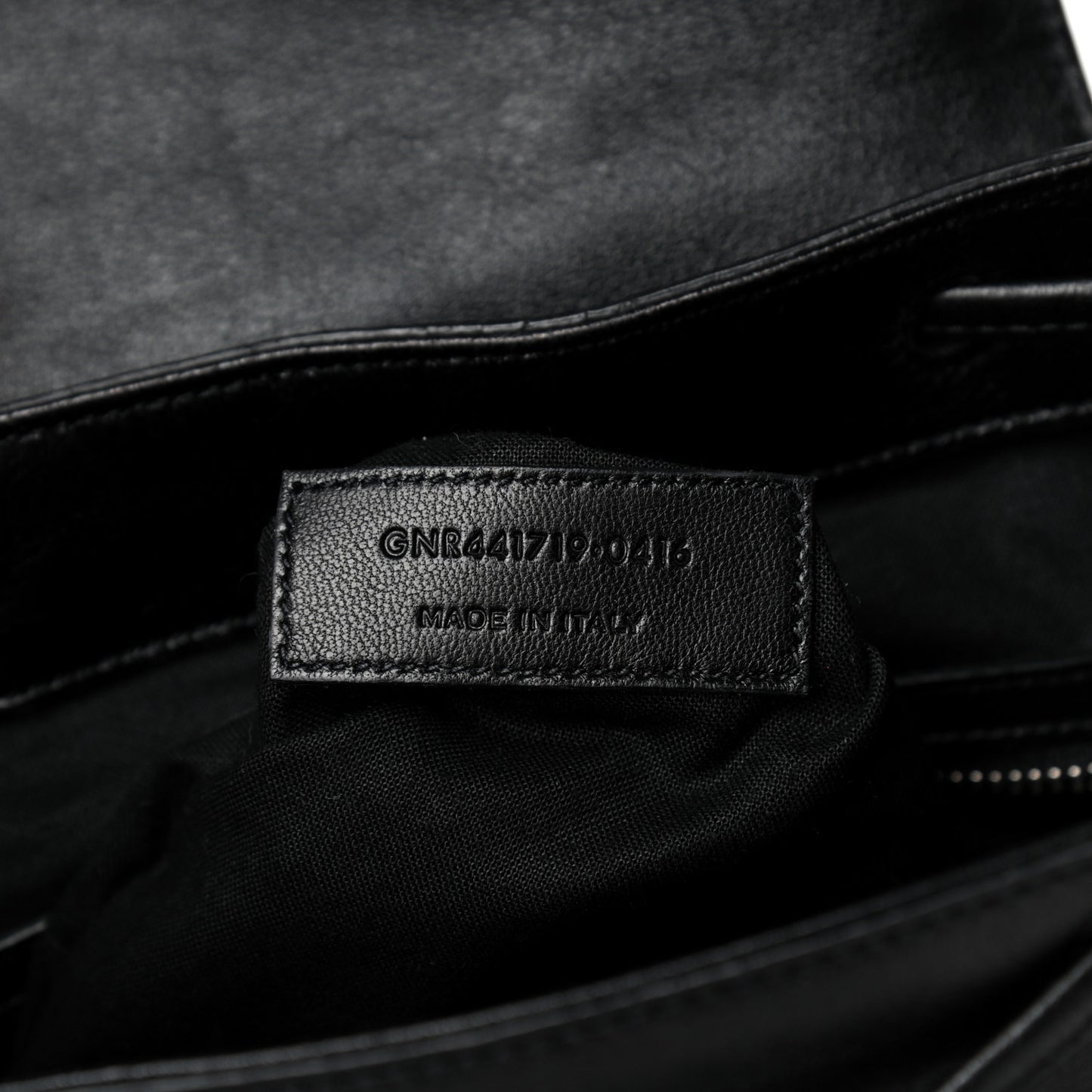 Calfskin Fringe Festival Backpack Black