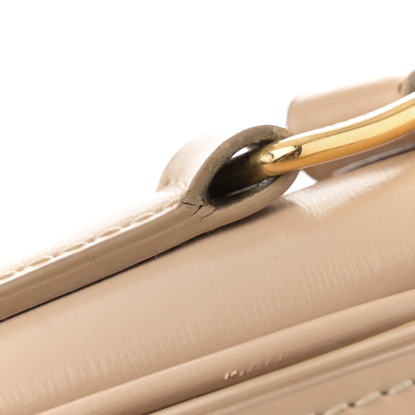 Shiny Calfskin Teen Triomphe Nude