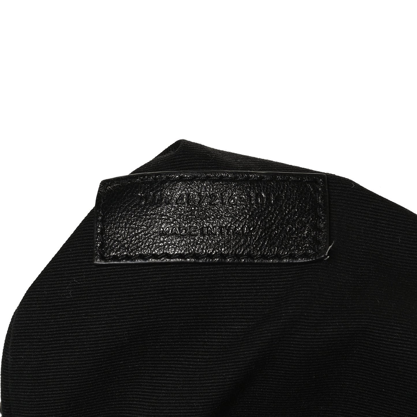 Calfskin Y Quilted Monogram Medium Loulou Chain Satchel Black
