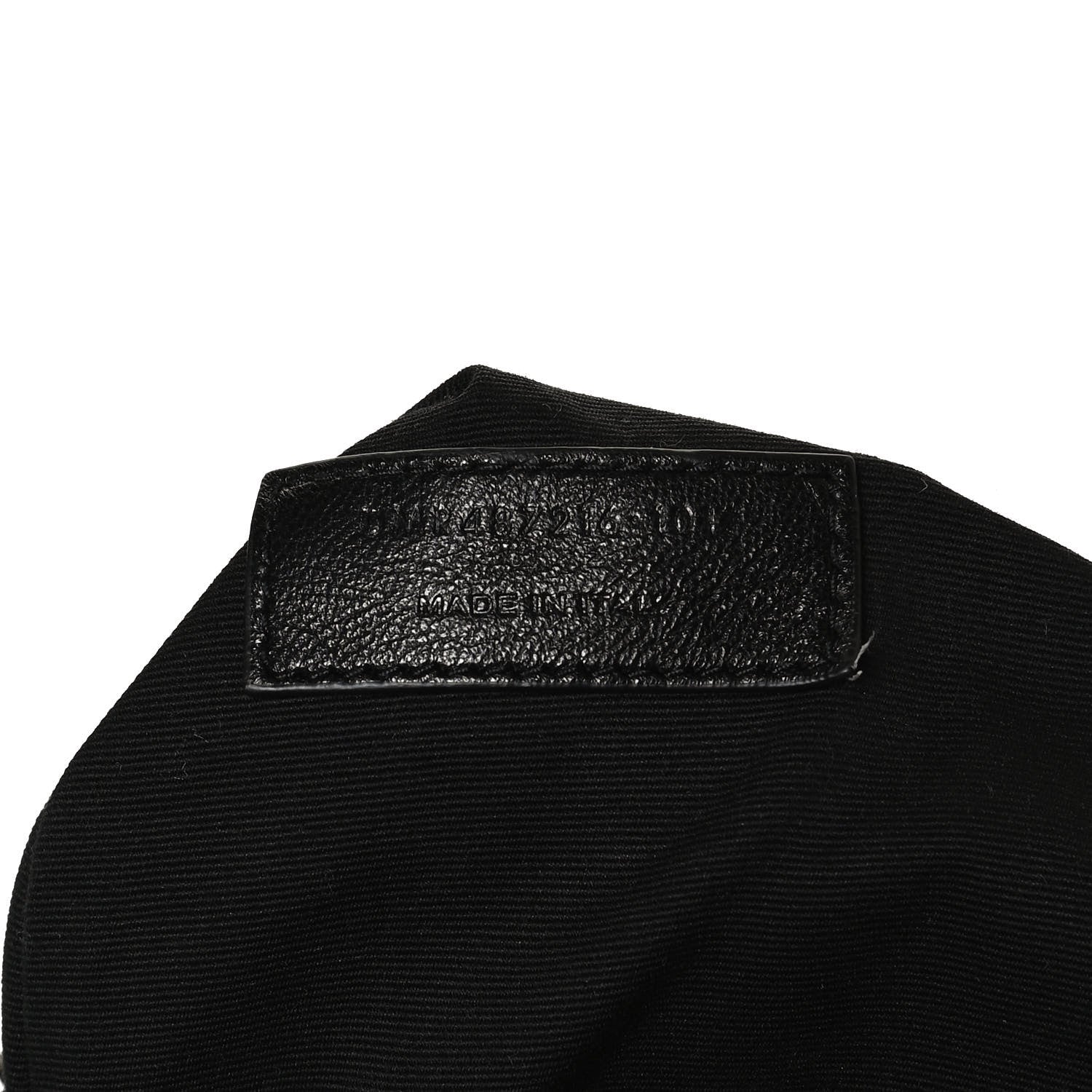 Saint Laurent Calfskin Y Quilted Monogram Medium Loulou Chain Satchel Black 8 of 12