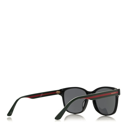 Gucci Square Eye GG Web Sunglasses GG0417SK Black 4 of 9