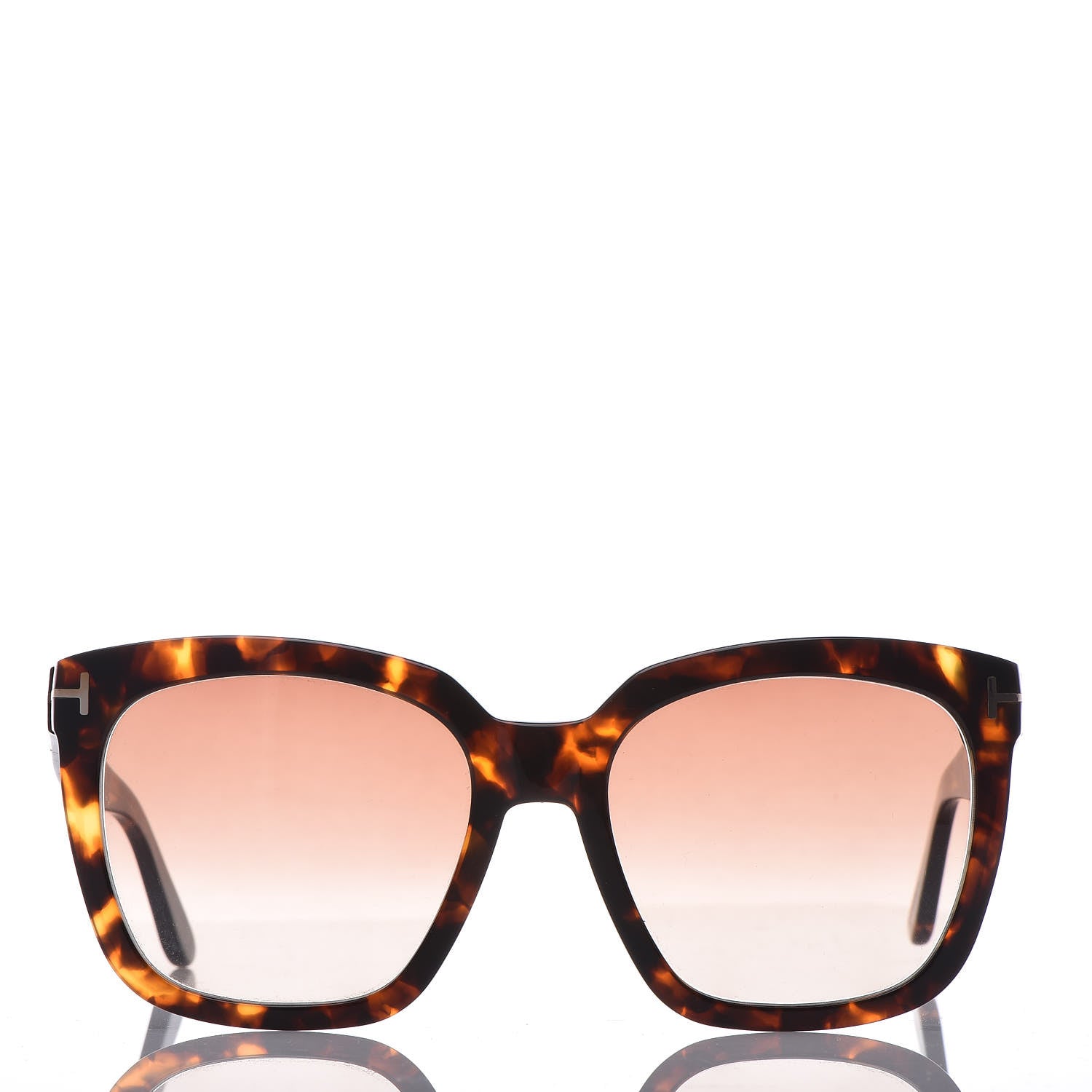 Tom Ford Amarra Sunglasses Dark TF502 Dark Havana 4 of 7