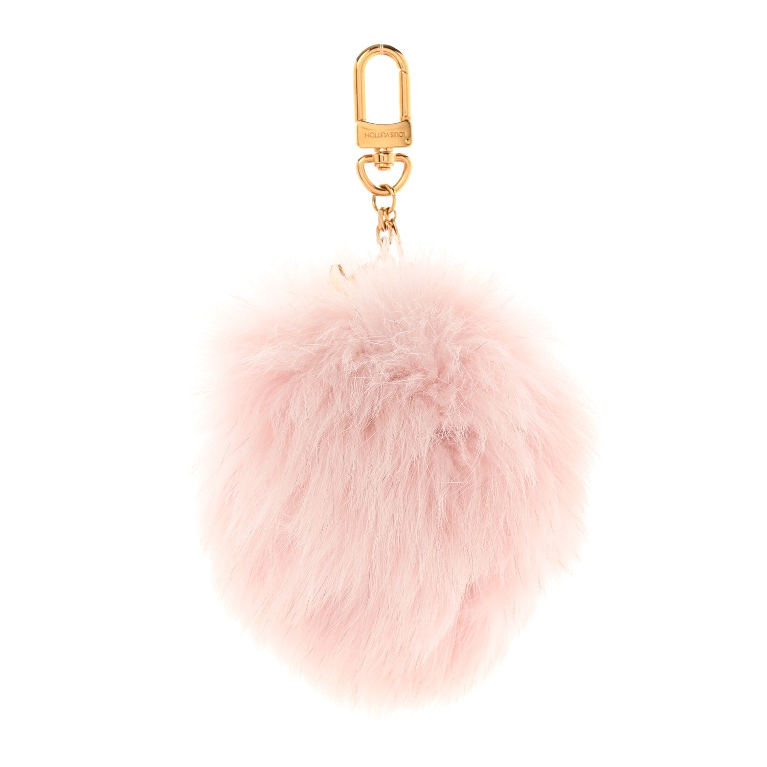 Louis Vuitton Fuzzy Bubble Bag Charm Light Pink 1 of 5