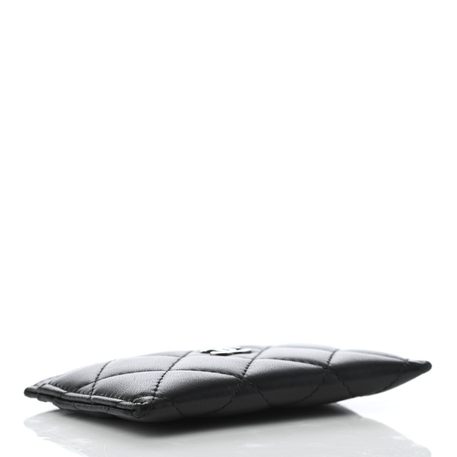 Chanel Lambskin Quilted Card Holder Black 4 of 8
