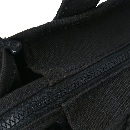 Marc Jacobs Cotton Canvas Mini The Traveler Tote Bag Black 13 of 14