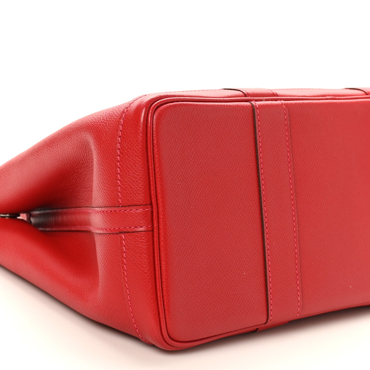 Hermes Epsom Garden Party 30 TPM Rouge Casaque 9 of 10