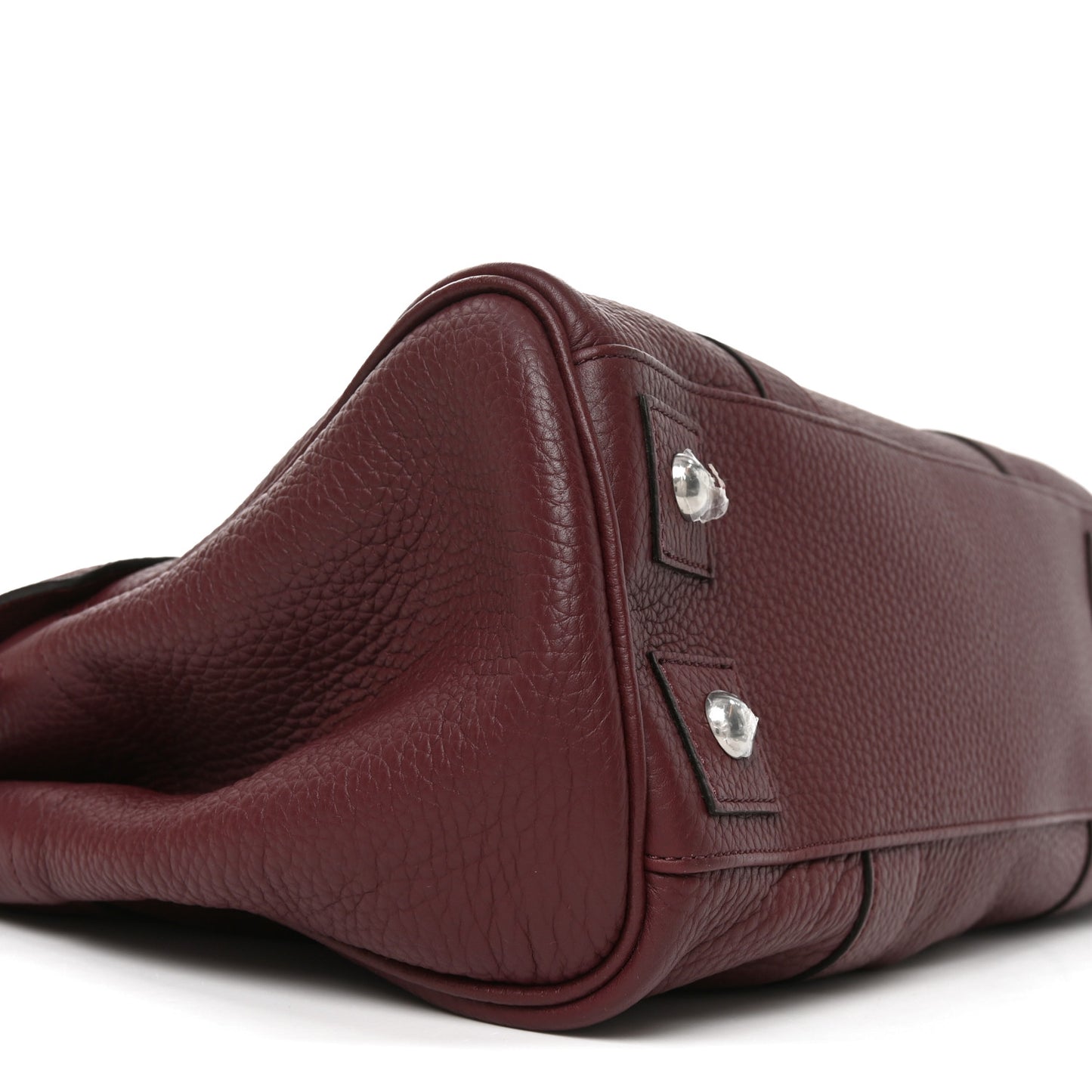 Grain Vegetable Tanned Calfskin Bayswater Oxblood