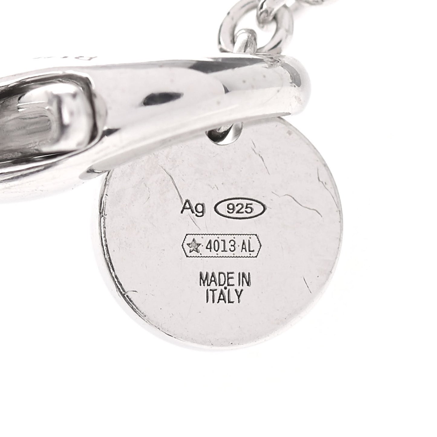 Sterling Silver Ceramic Save The Children Pendant Necklace