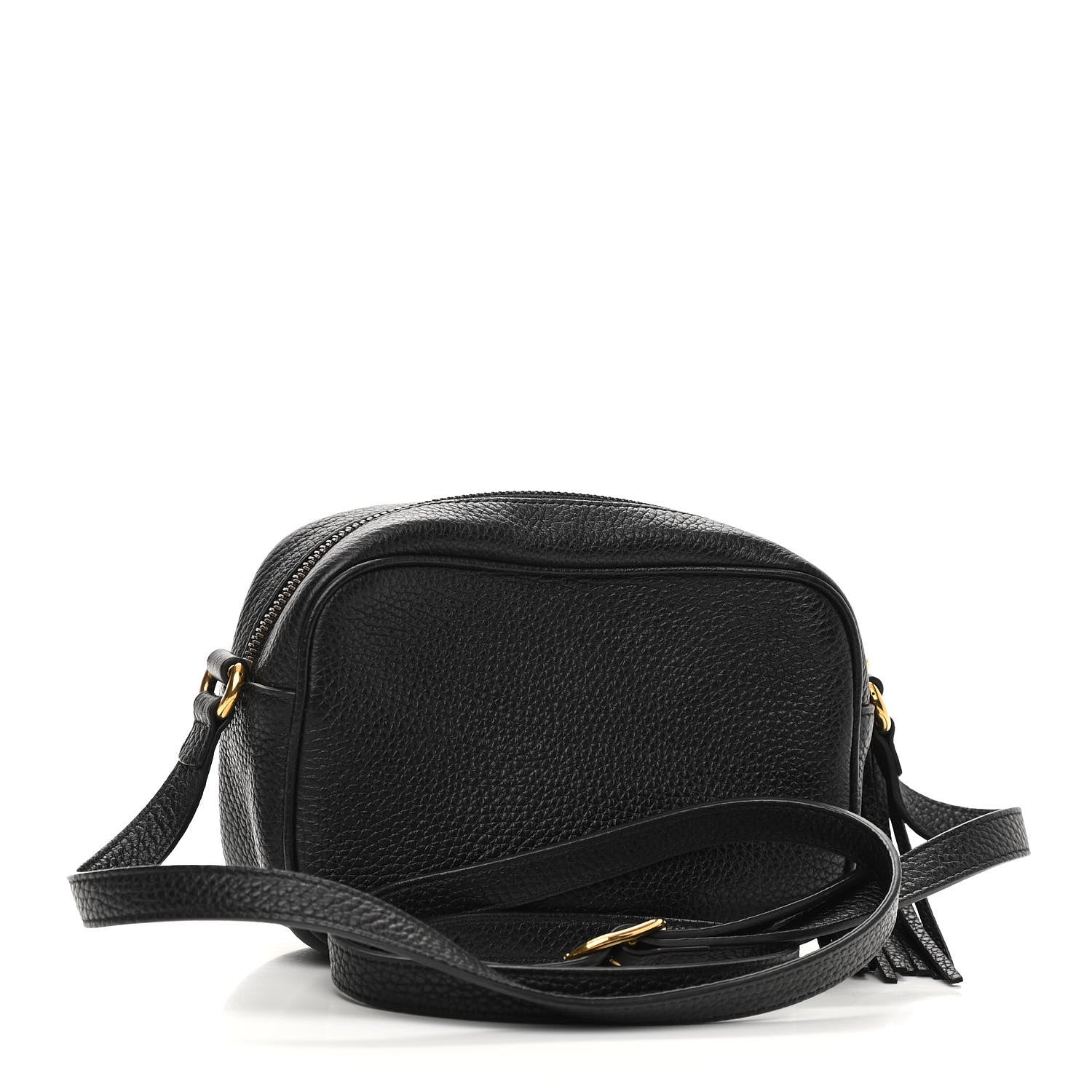 Gucci Pebbled Calfskin Mini Soho Disco Bag Black 3 of 10