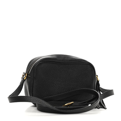 Gucci Pebbled Calfskin Mini Soho Disco Bag Black 3 of 10