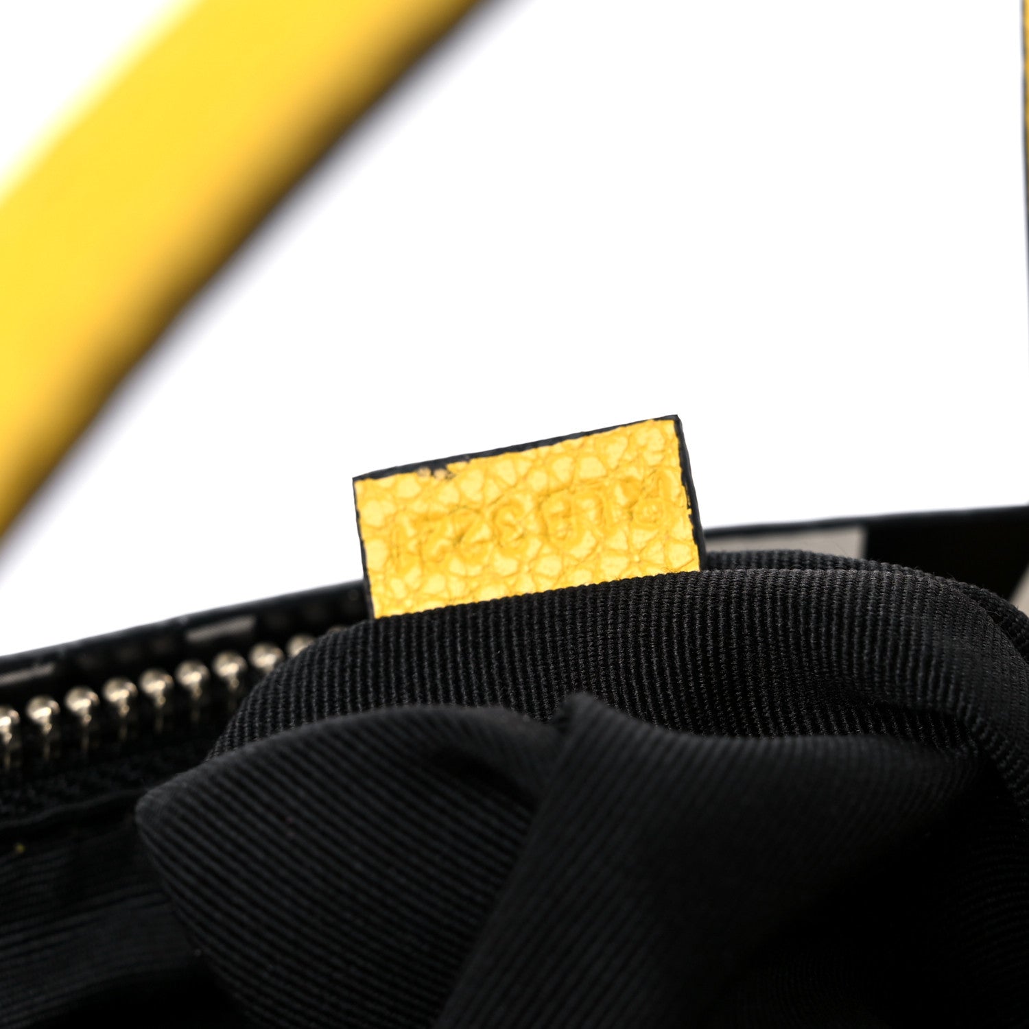 Marc Jacobs Grained Calfskin Mini Grind Tote Yellow 7 of 9