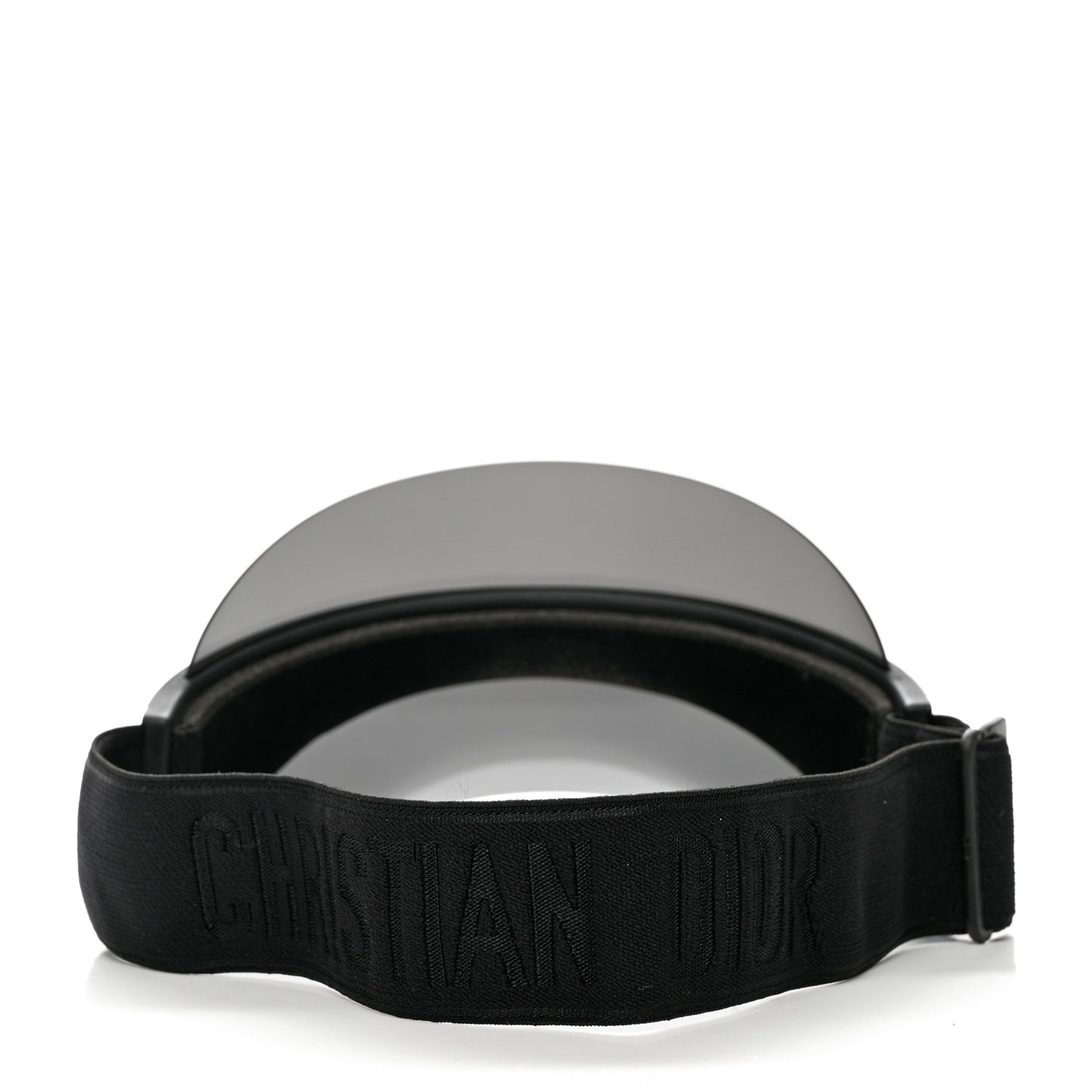 Mirrored DiorClubV1U Sun Visor Black