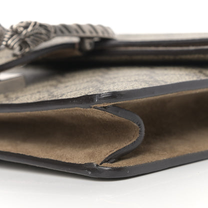 Gucci GG Supreme Monogram Mini Dionysus Shoulder Bag Taupe 9 of 12