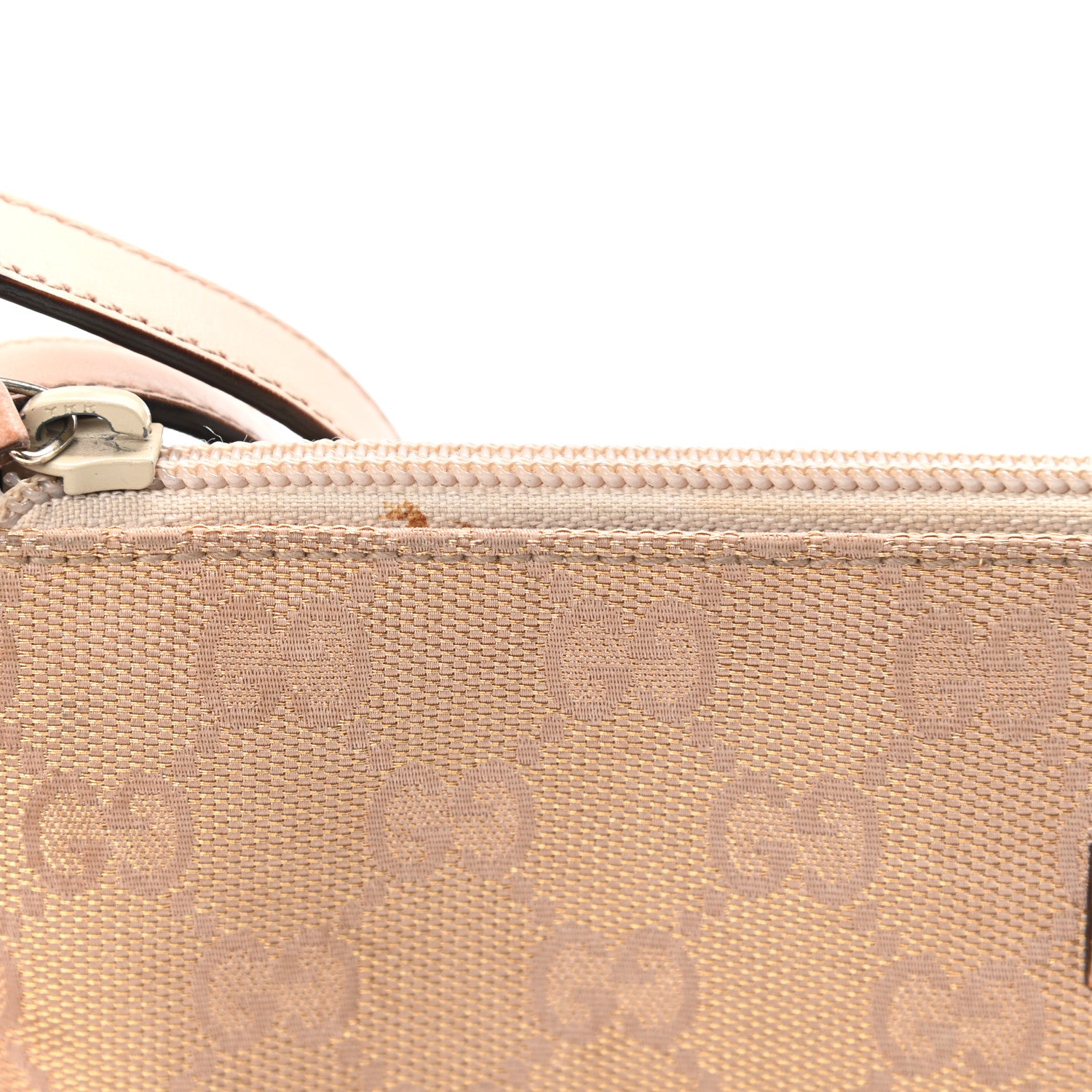 Gucci Monogram Pretty Boat Pochette Pink 10 of 12