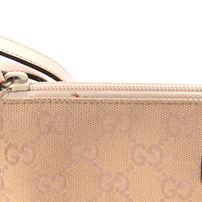 Gucci Monogram Pretty Boat Pochette Pink 10 of 12