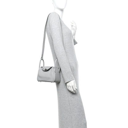 Hermes Swift Mini Lindy 20 Gris Pantin 2 of 11
