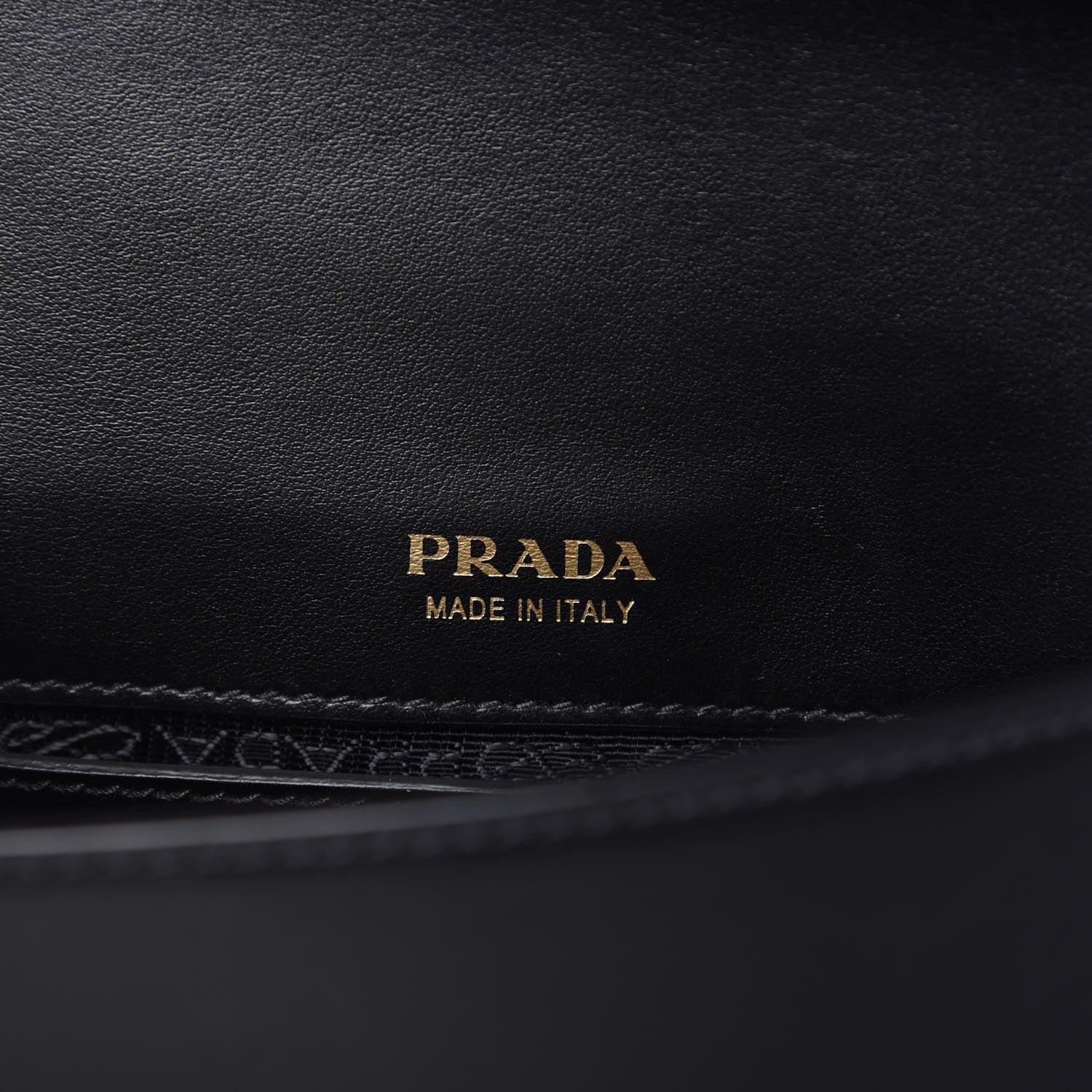 Prada Saffiano City Calf Cahier Belt Bag Black 8 of 9