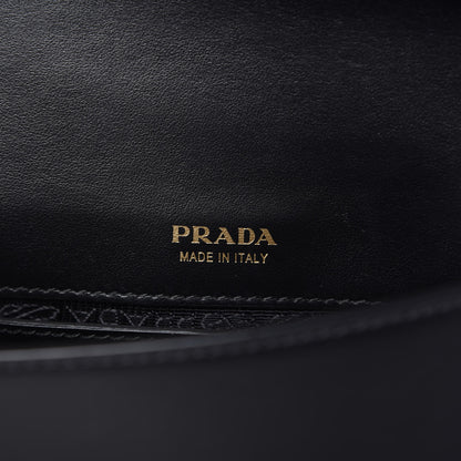 Prada Saffiano City Calf Cahier Belt Bag Black 8 of 9