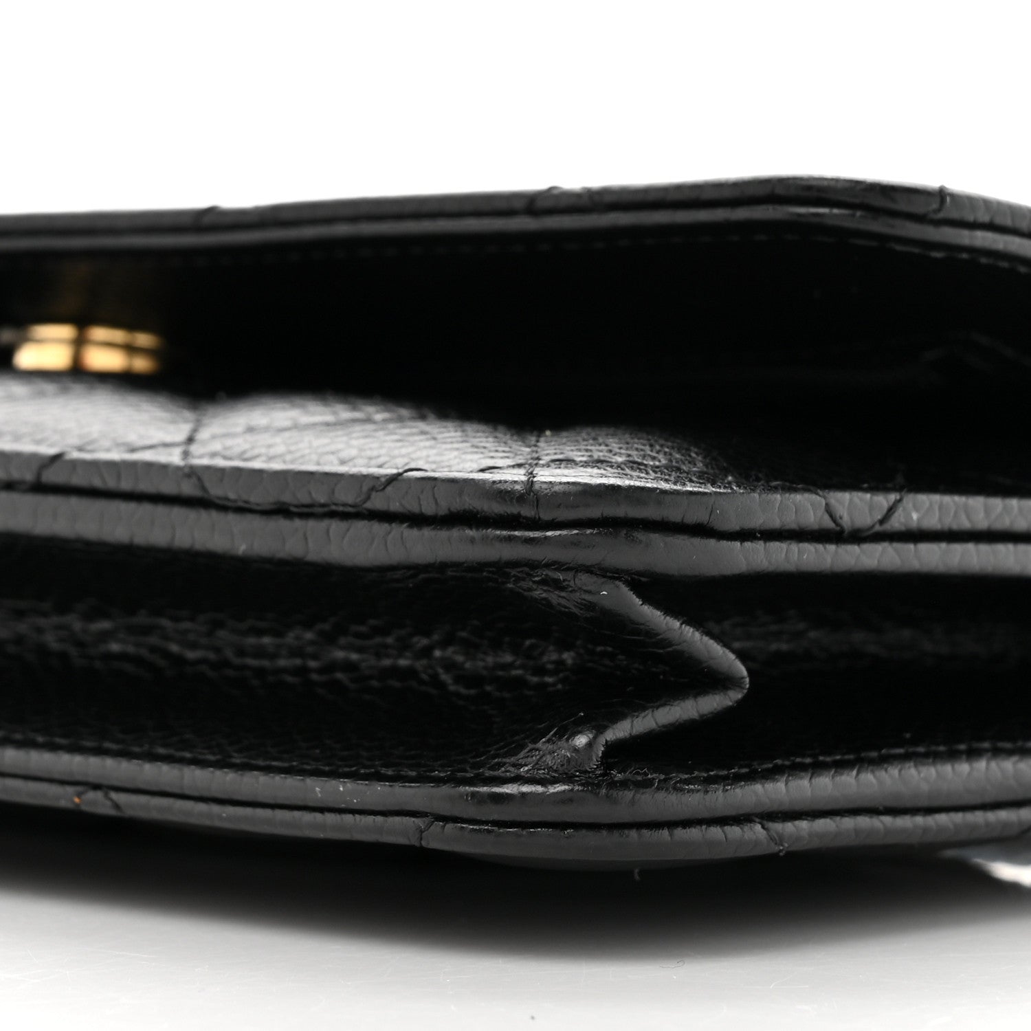 Chanel Caviar Quilted Wallet on Chain WOC Black 10 of 12