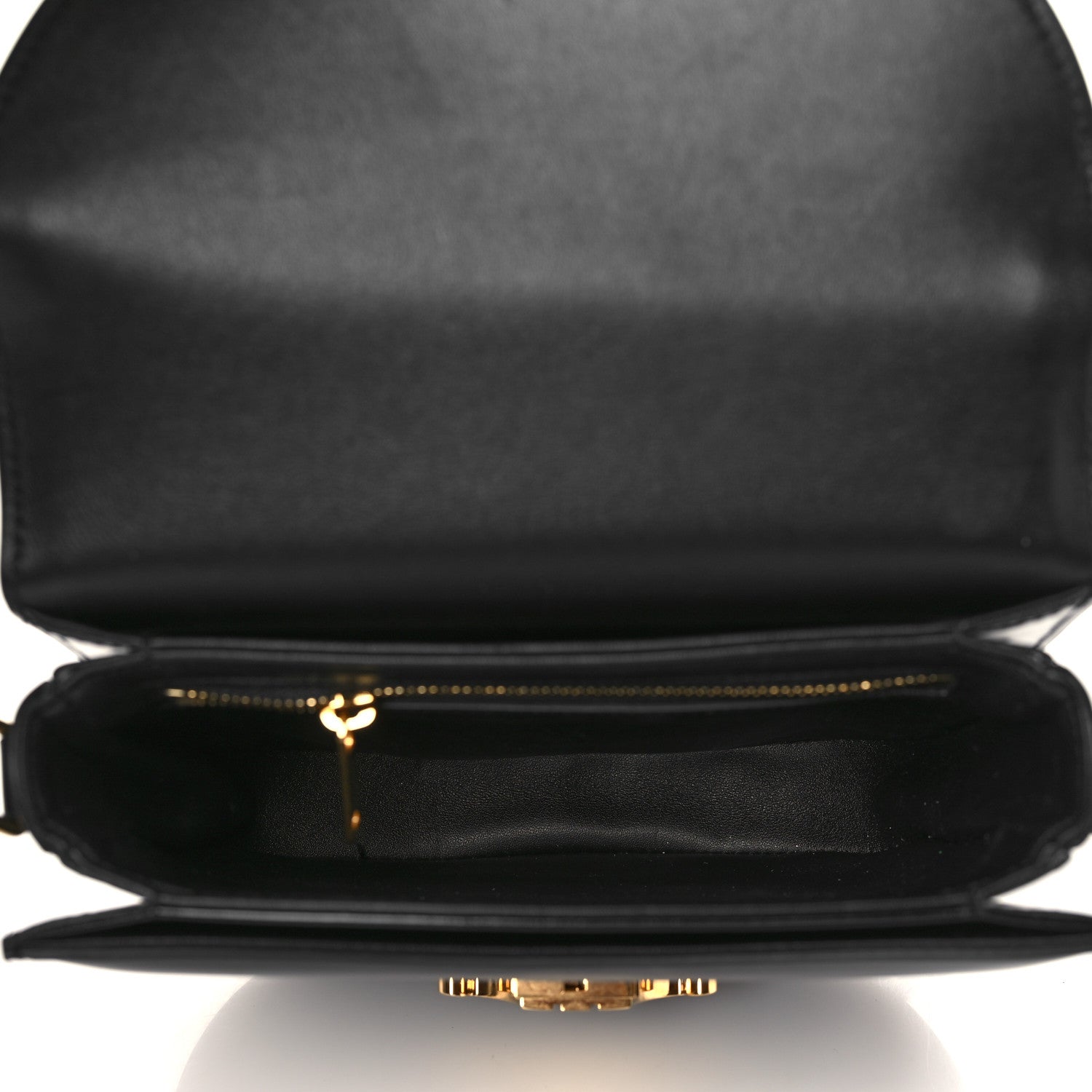 Celine Shiny Calfskin Teen Besace Black 5 of 9