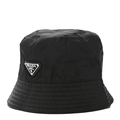Prada Nylon Bucket Hat M Black 1 of 8