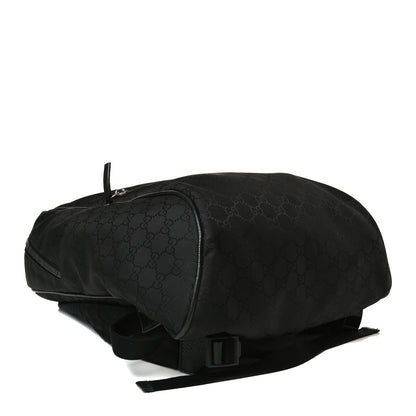 Gucci Nylon Monogram Slim Backpack Black 4 of 17