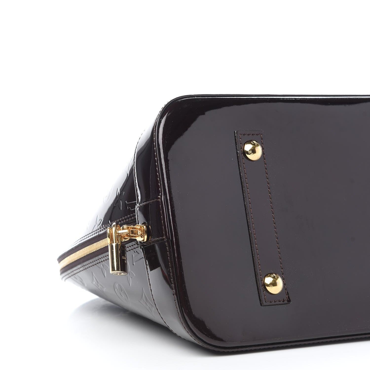 Louis Vuitton Vernis Alma GM Amarante 7 of 9