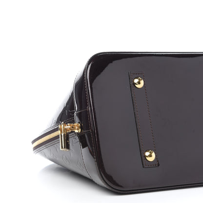 Louis Vuitton Vernis Alma GM Amarante 7 of 9